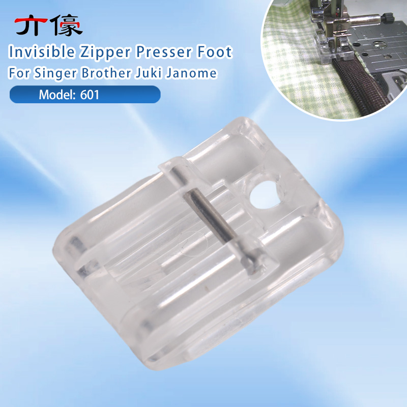 Sewing Tt - Plastic Invisible Zipper Presser Foot For