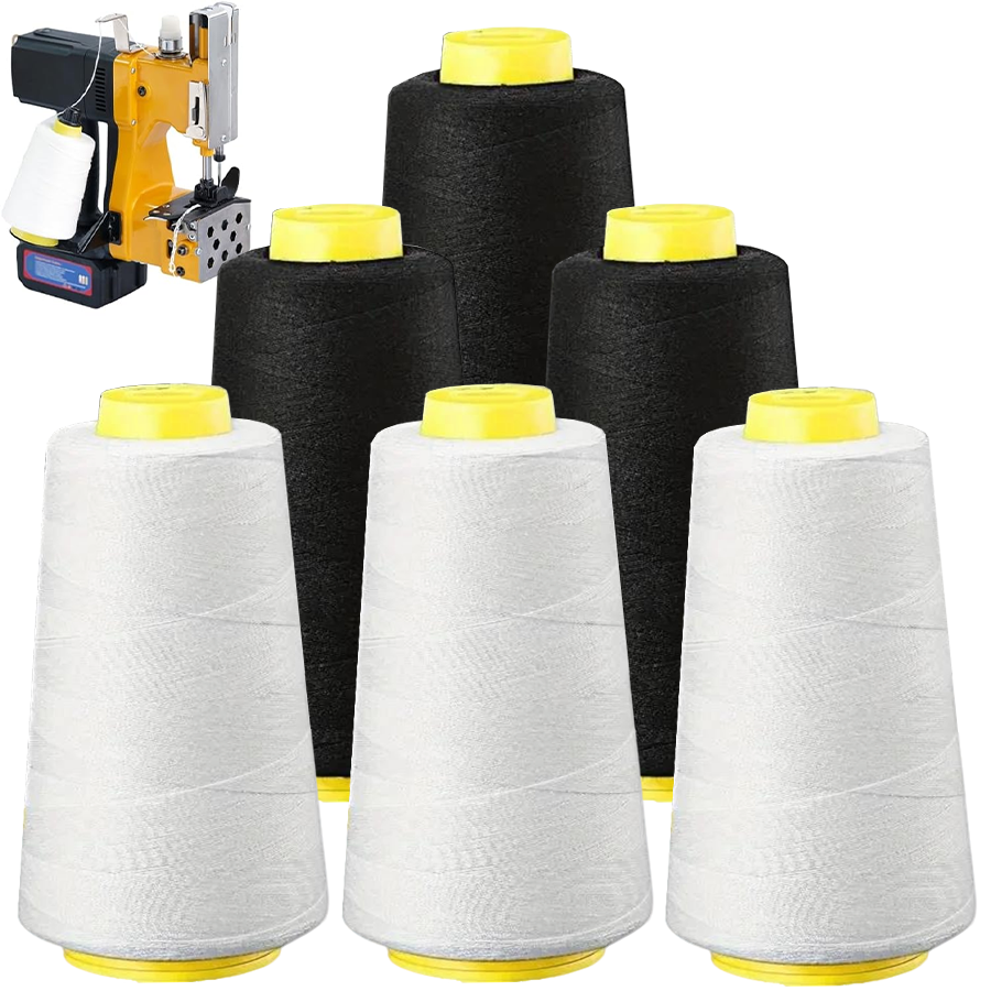 Serger Thread Cone - 1-6Rolls 3000 Yard Each Serger Thread