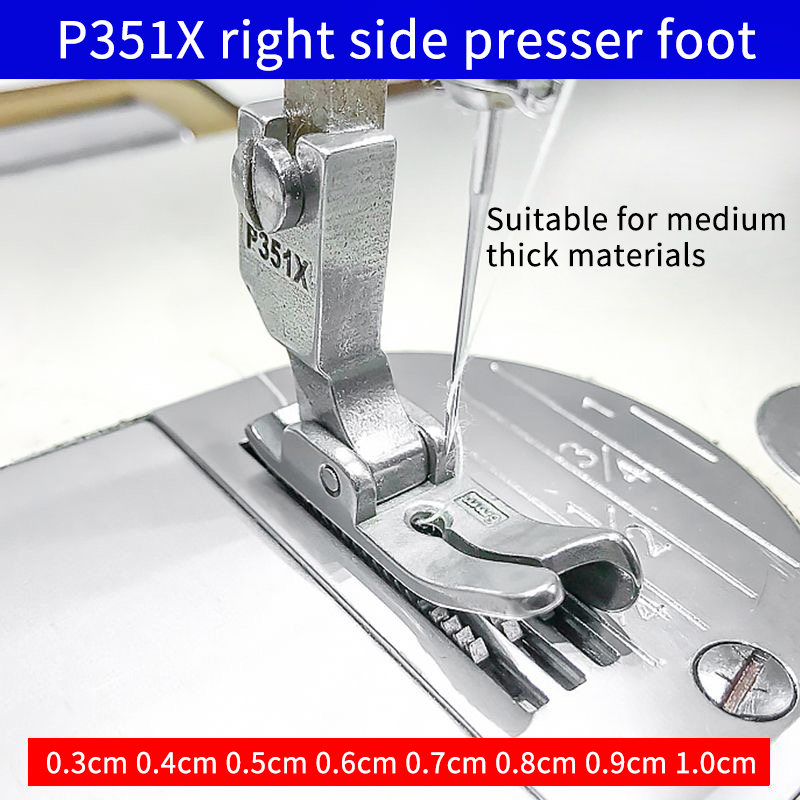 Sewing Tt - Industrial flat sewing machine right blocking
