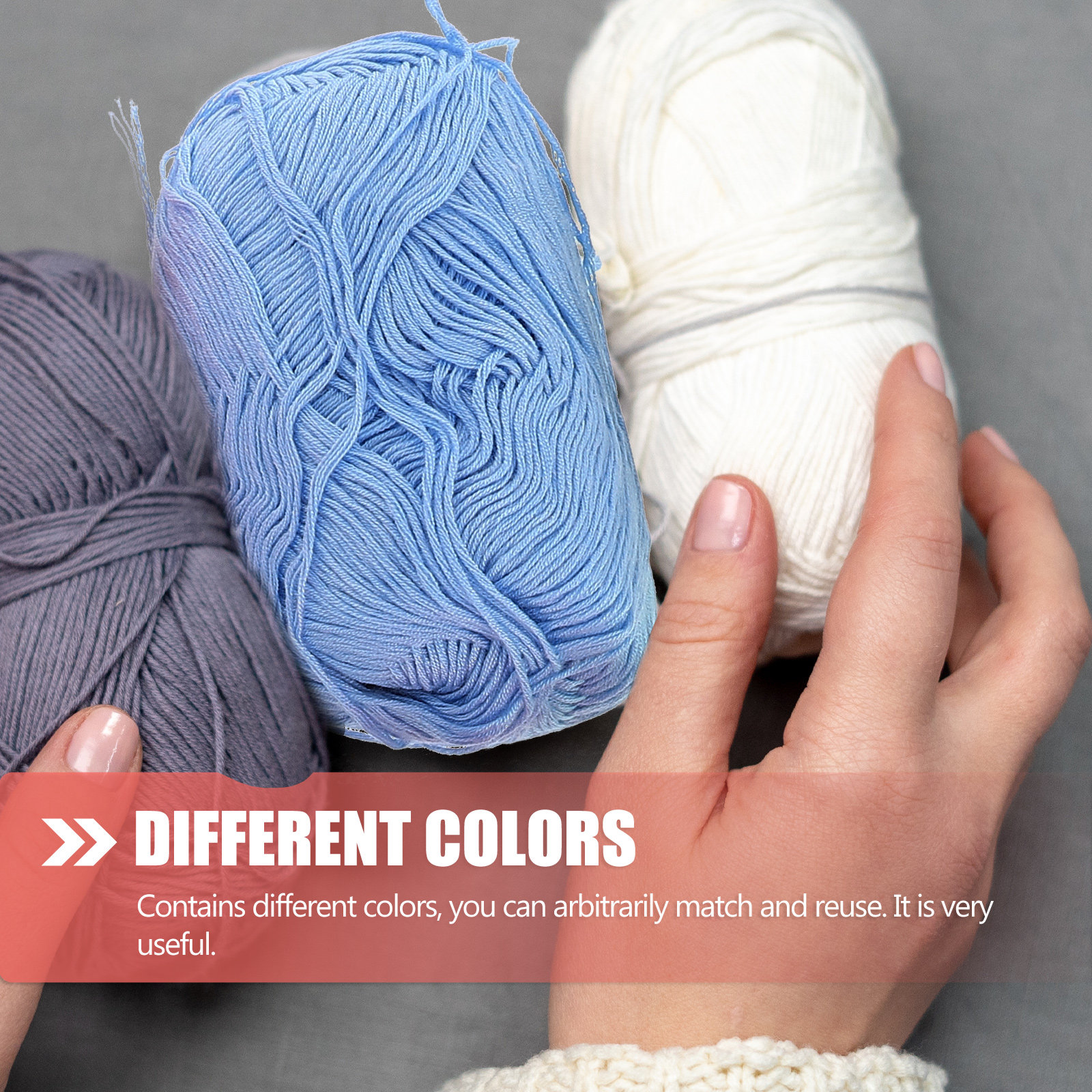 Sewing Roll - 6 Rolls Crochet Yarn Lace Cotton