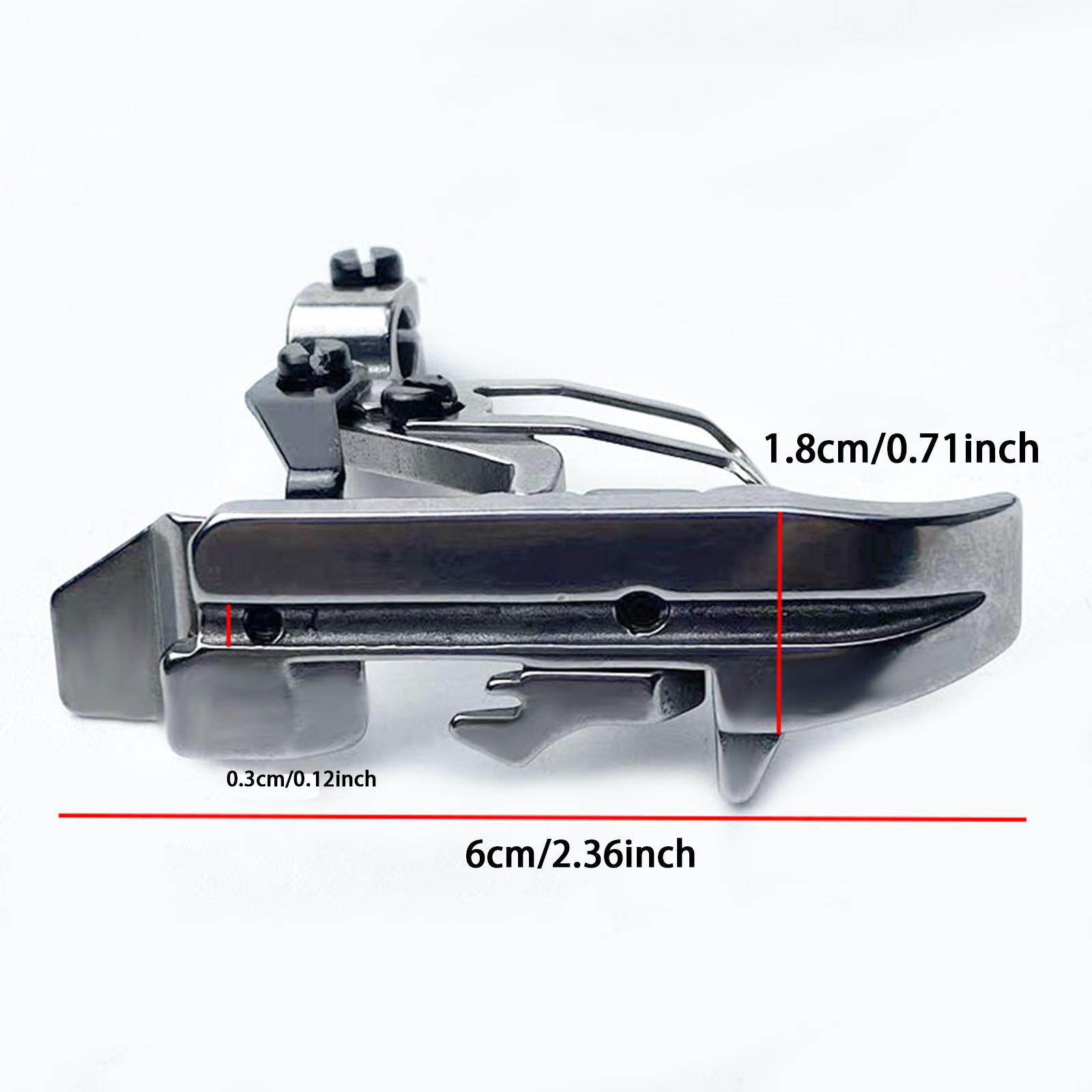 Sewing In Textile Industry - Sewing Presser Foot Steel Roller Attachment