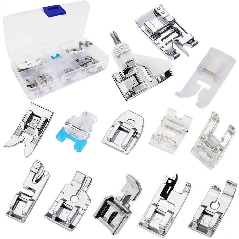 Sewing Tt - 13 PCS/Box Presser Foot Set Roller