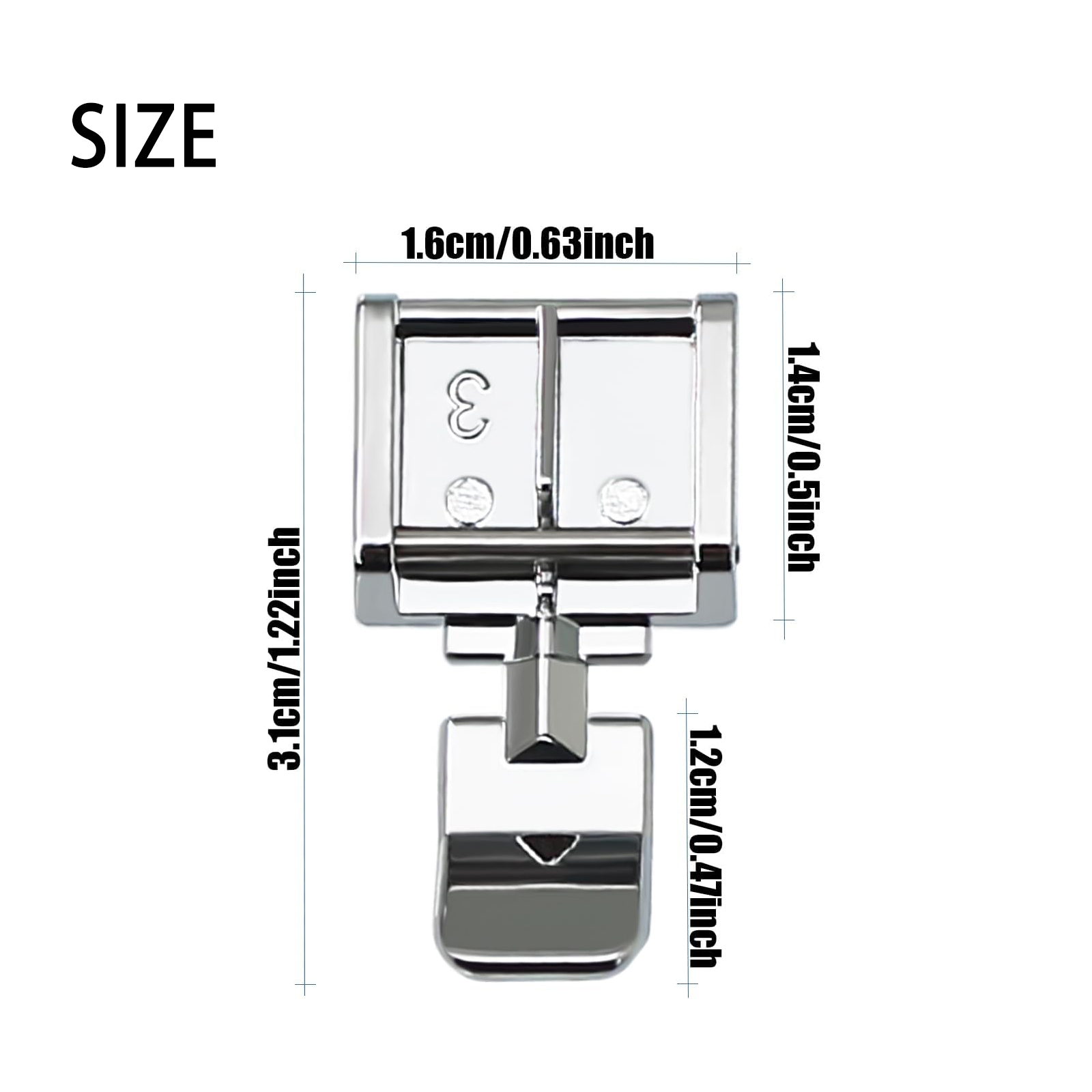 2Pcs #006905008 Zipper Presser - Sewing Tt review and price