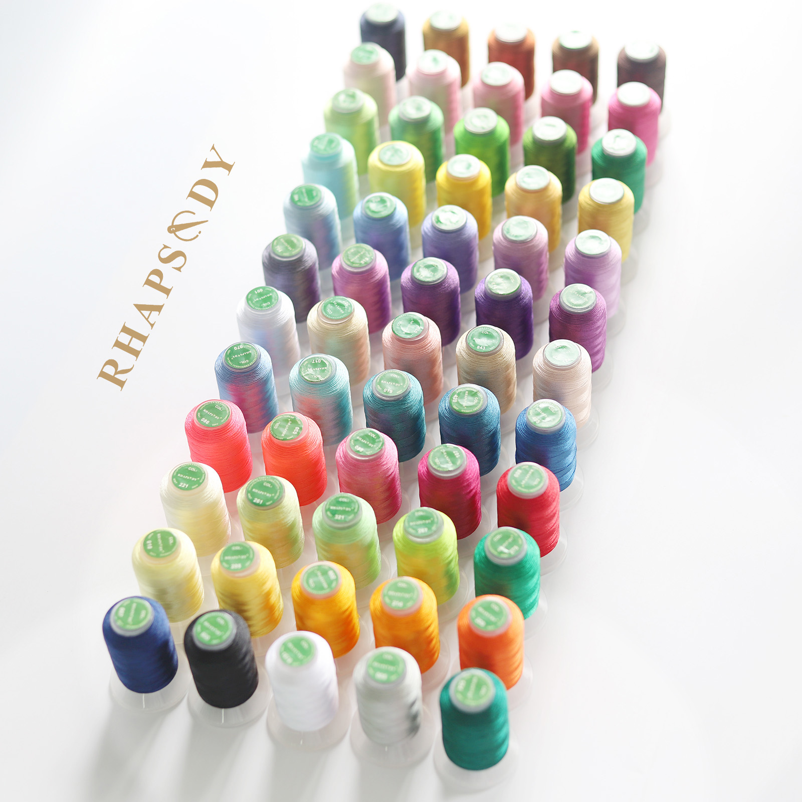 40WT Polyester Embroidery Thre - Serger Thread Cone review and price