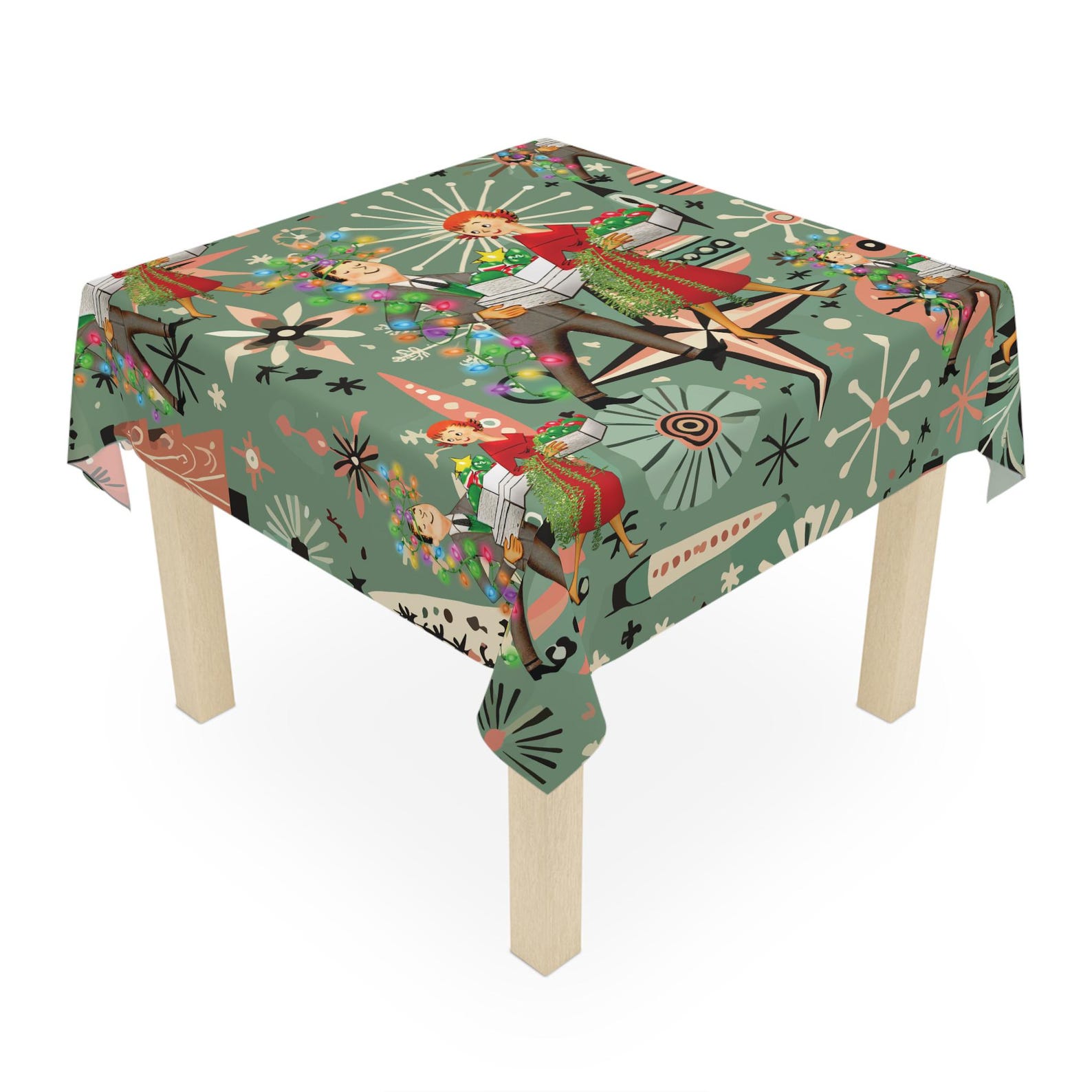 Retro 1950s Kitsch Christmas S - Century Textile & Sewing Supply review and price
