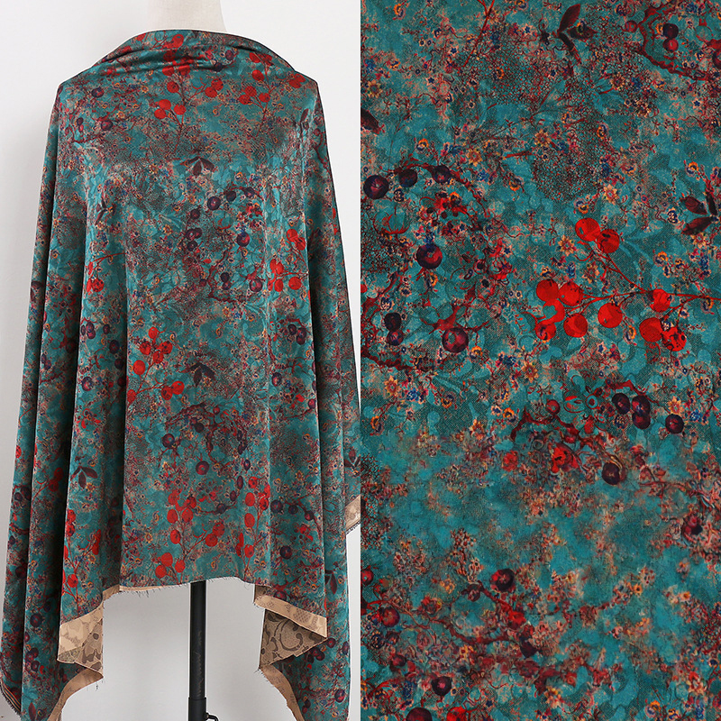 1m Floral Printed Fabric Imita - Sewing Fabric review and price