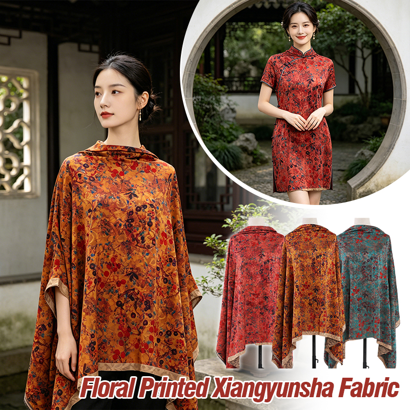 1m Floral Printed Fabric Imita - Sewing Fabric review and price