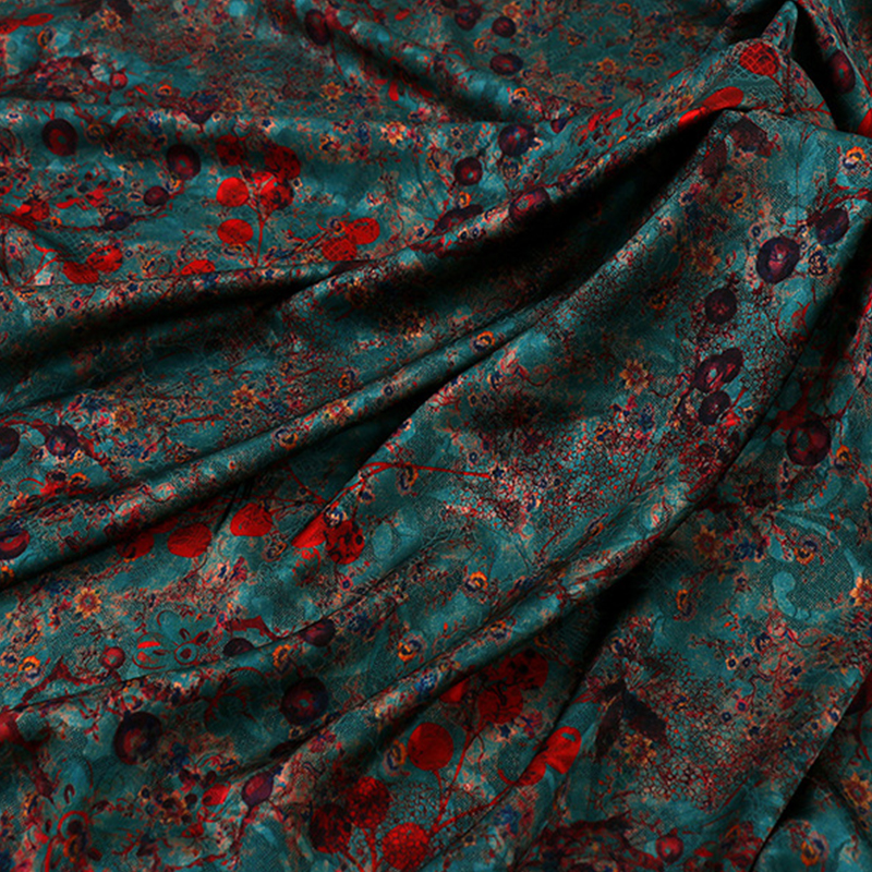 1m Floral Printed Fabric Imita - Sewing Fabric review and price