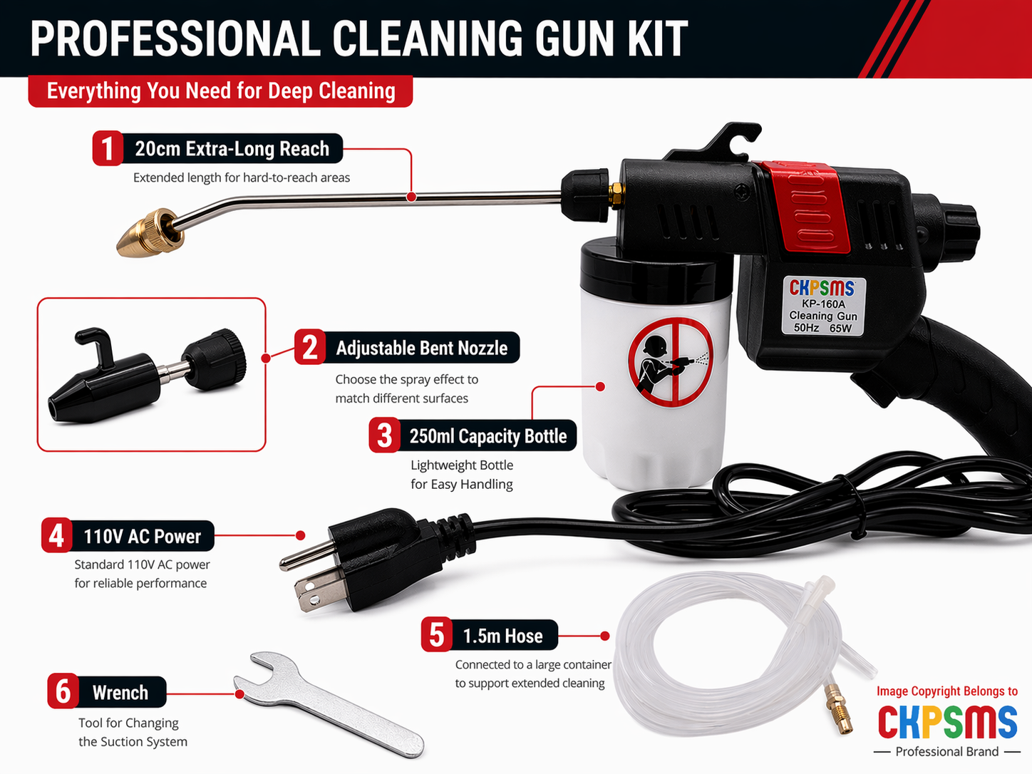 #KP-160A 110V Spot Cleaning Gu - Sewing In Textile Industry review and price
