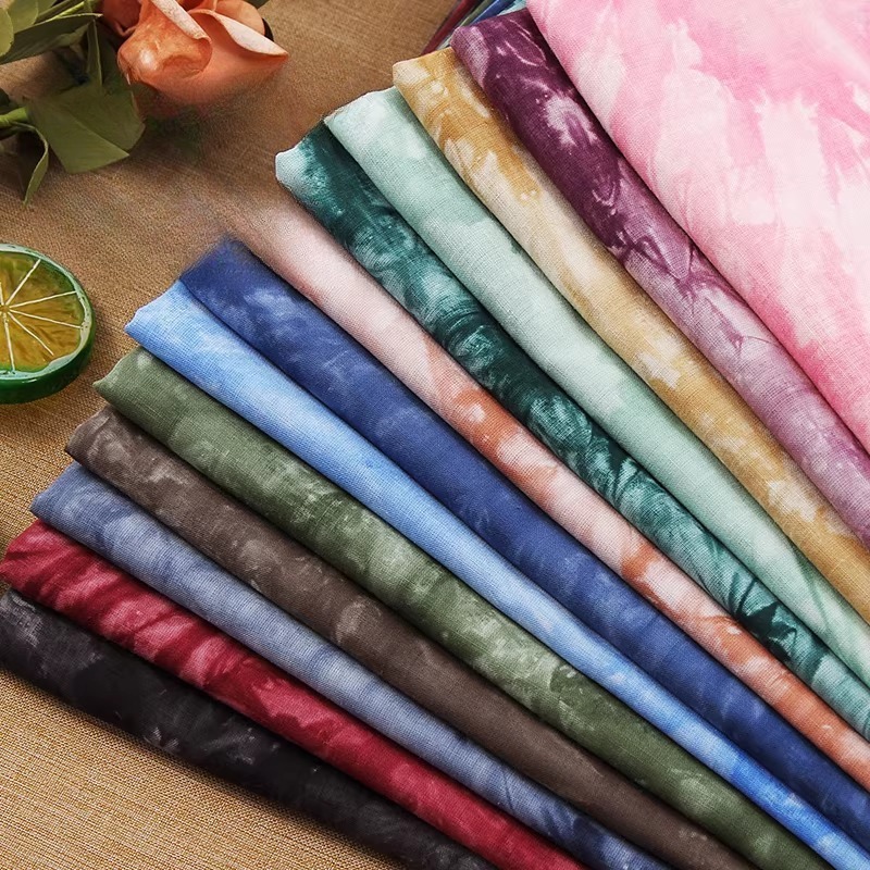 Tie-dye Thin Cotton Linen Fabr - Sewing Tie Dye review and price
