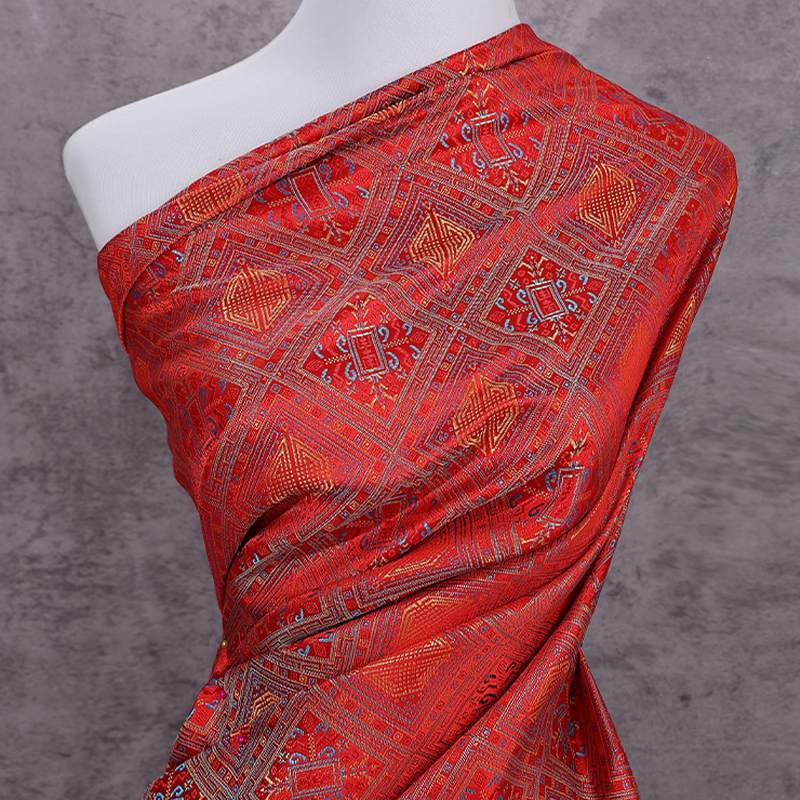 Chinese Style Jacquard Brocade - Sewing Fabric review and price