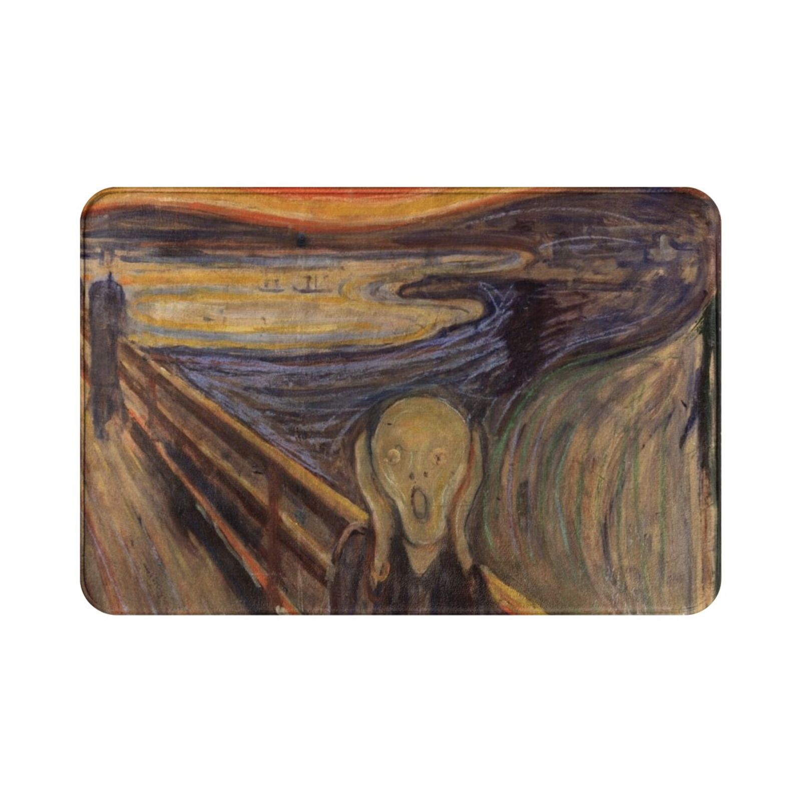 Munch's Scream Carpet Mat Rug  - Century Textile & Sewing Supply review and price