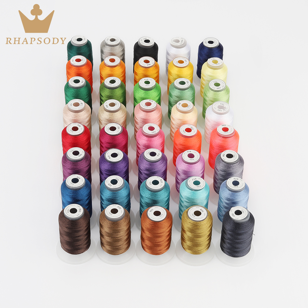 40W Polyester Embroidery Threa - Serger Thread Cone review and price
