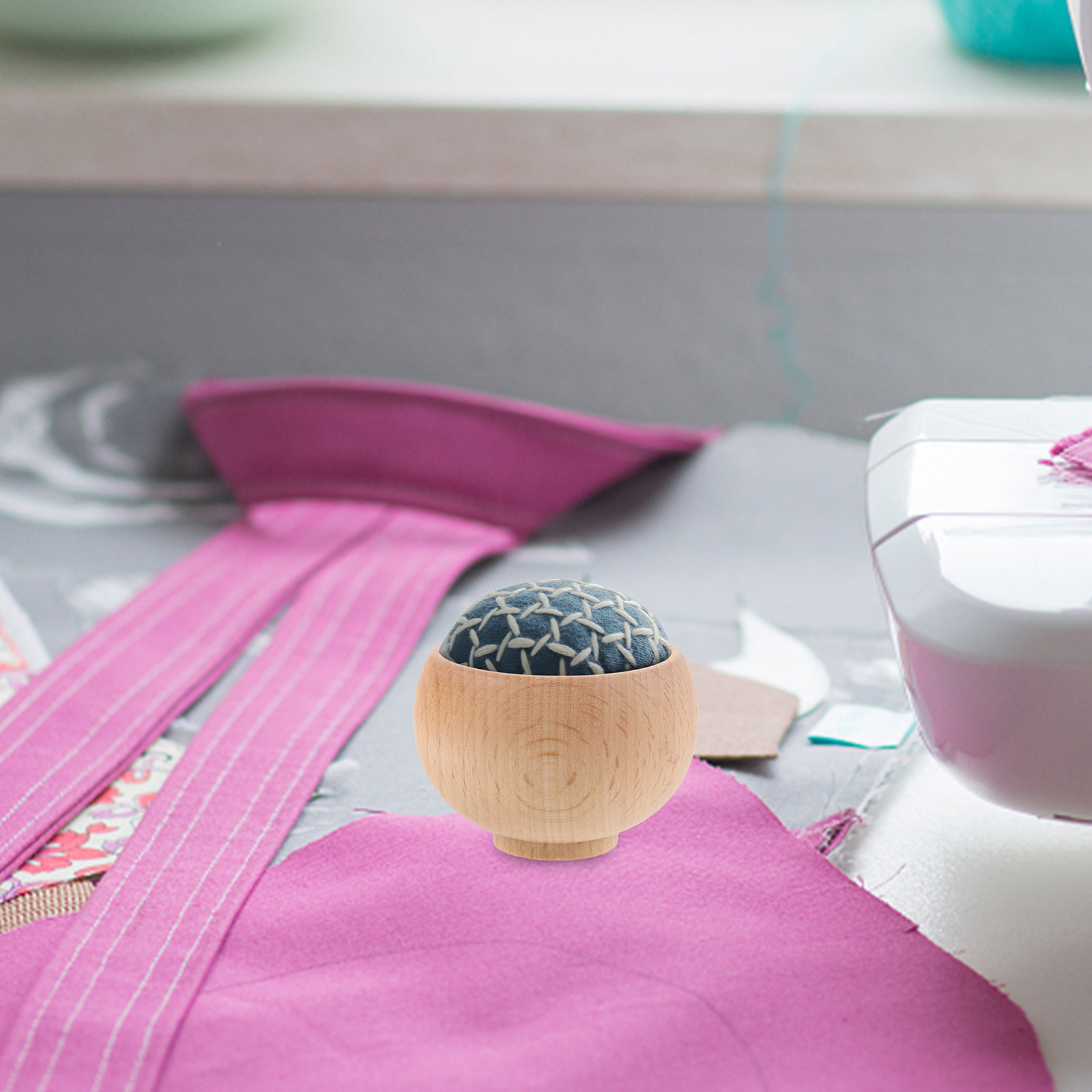 4Pcs Minimalist Wooden Pincush - Sewing Knit review and price