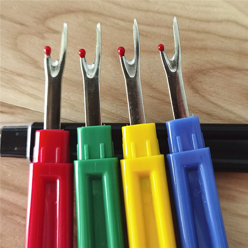 5Pcs/Lot Plastic Handle Steel  - Seam Ripper Tool review and price