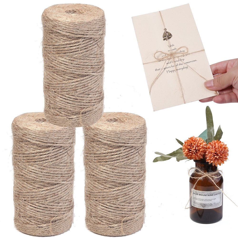 100Meters Natural Jute Rope St - Sewing Thread In Textile review and price