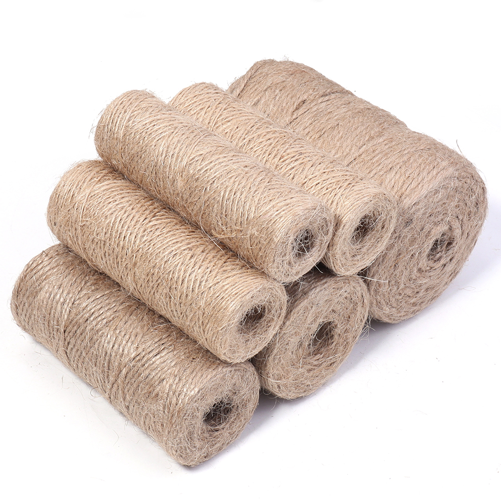 100Meters Natural Jute Rope St - Sewing Thread In Textile review and price