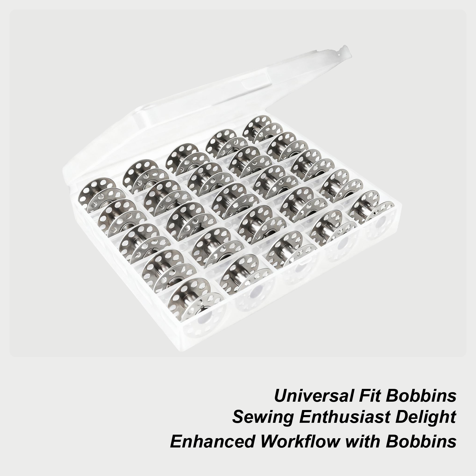 Prewound Bobbins 25 Pieces Sta - Sewing Knit review and price