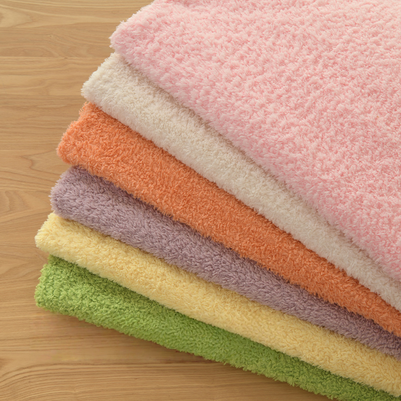 Imitation lamb hair Fabric Thi - Sewing Fabric review and price