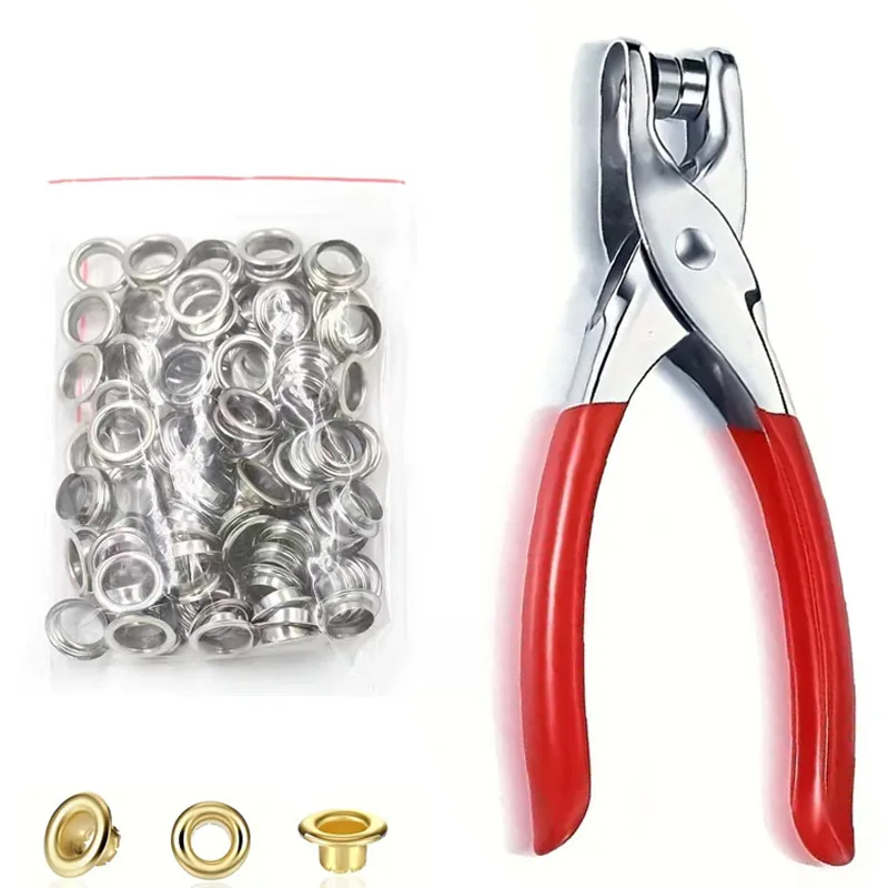 100pcs Prong Rings 4mm Buckle  - Snap Button Plier review and price