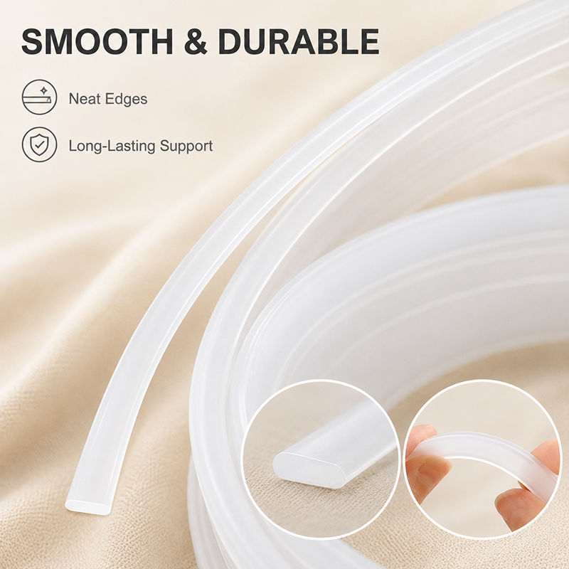 20Meters 4-12mm Clear PP Plast - Textile Sewing Support review and price