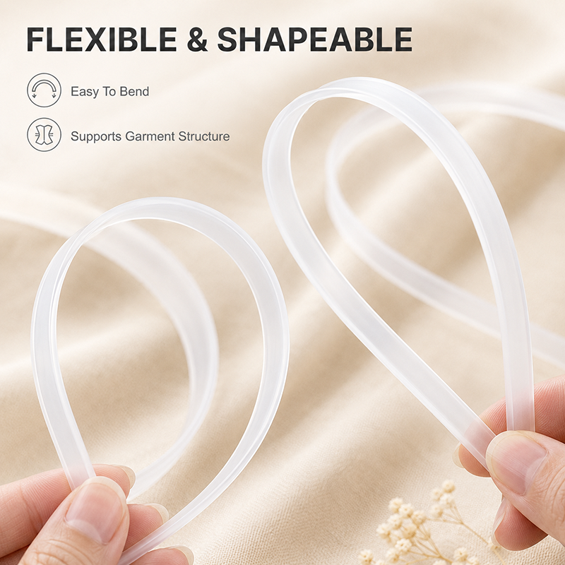 20Meters 4-12mm Clear PP Plast - Textile Sewing Support review and price