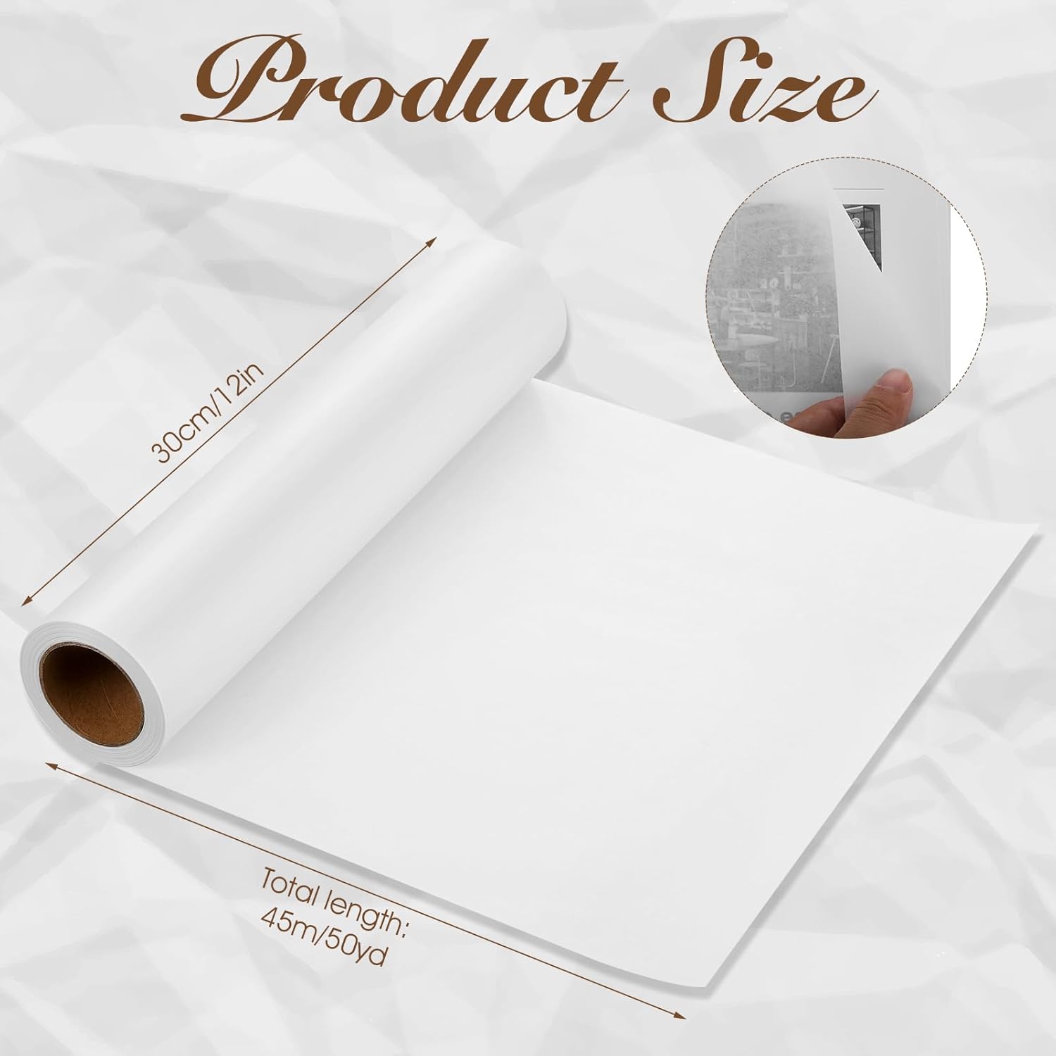 12in x 50yd Tracing Paper Roll - Sewing Roll review and price