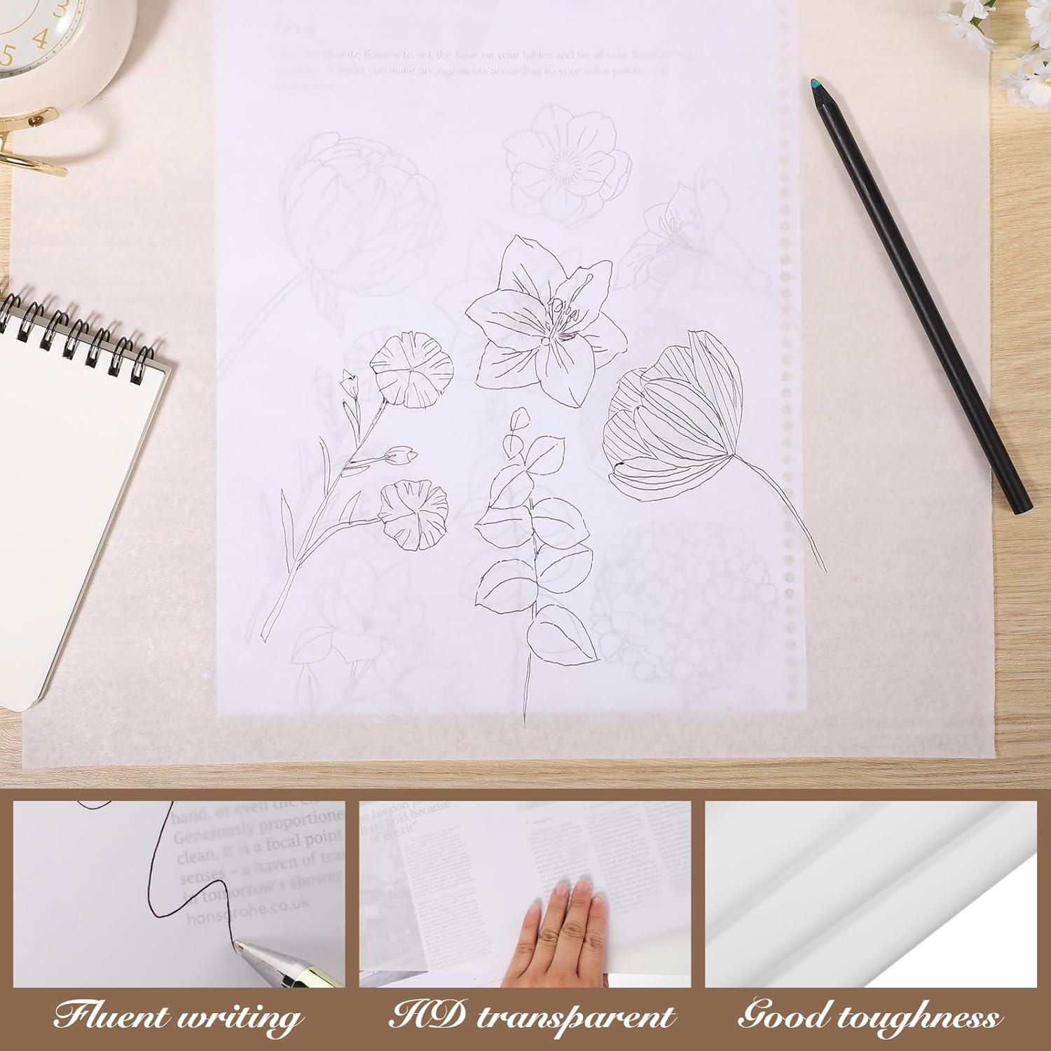 12in x 50yd Tracing Paper Roll - Sewing Roll review and price