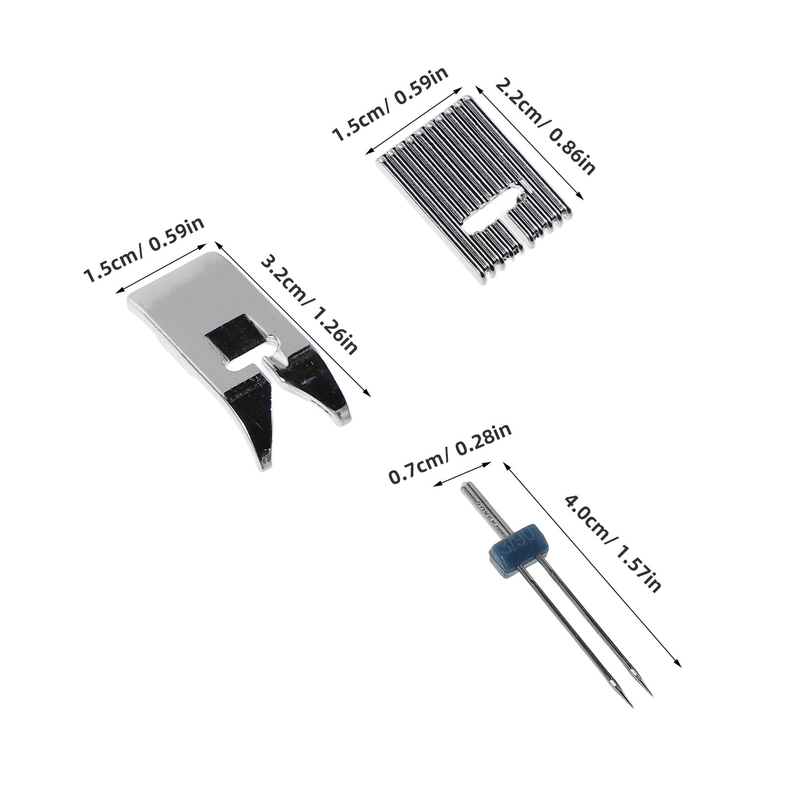 1Set Universal Sewing Machine  - Twin Needle Stretch review and price