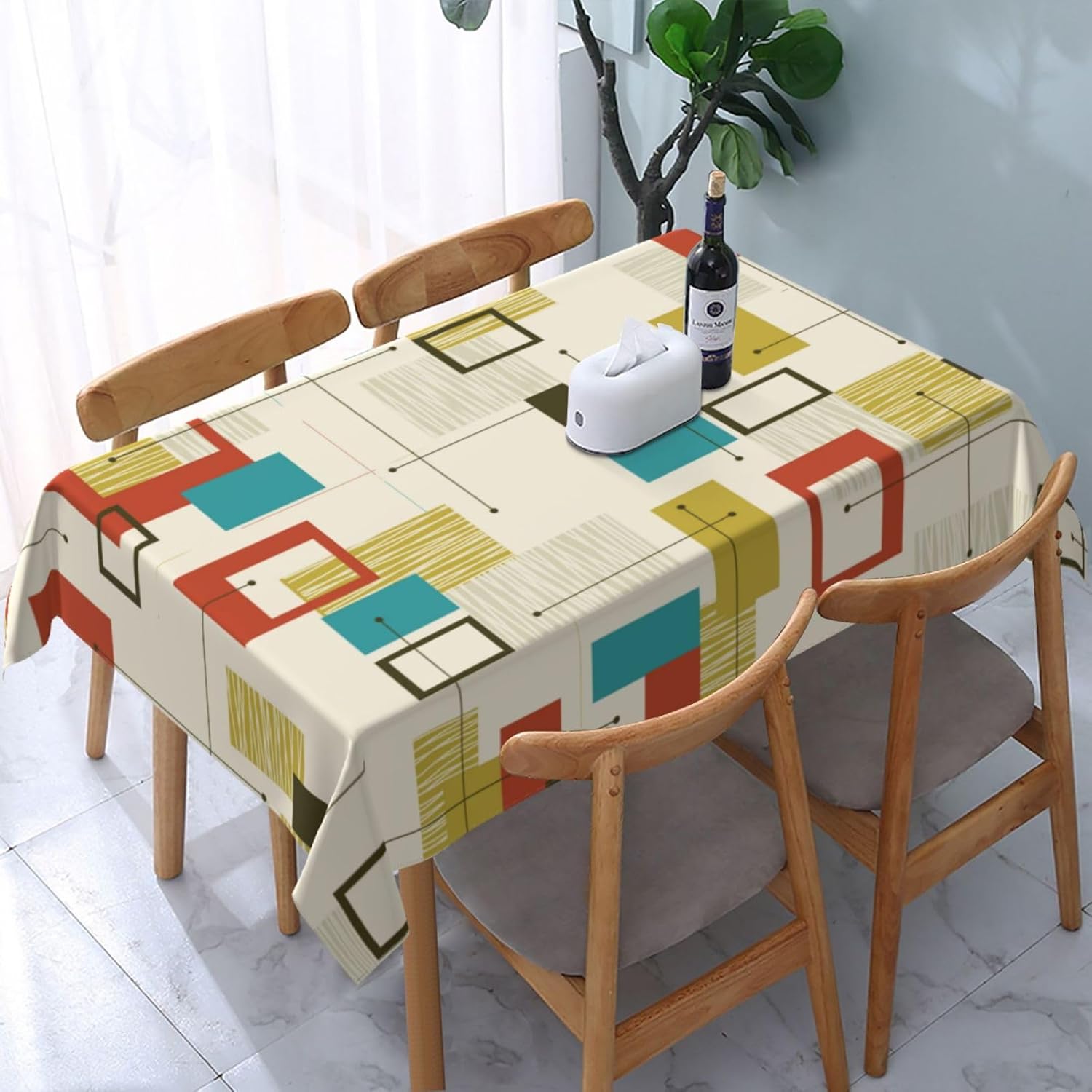 Abstract Geometric Mid Century - Century Textile & Sewing Supply review and price