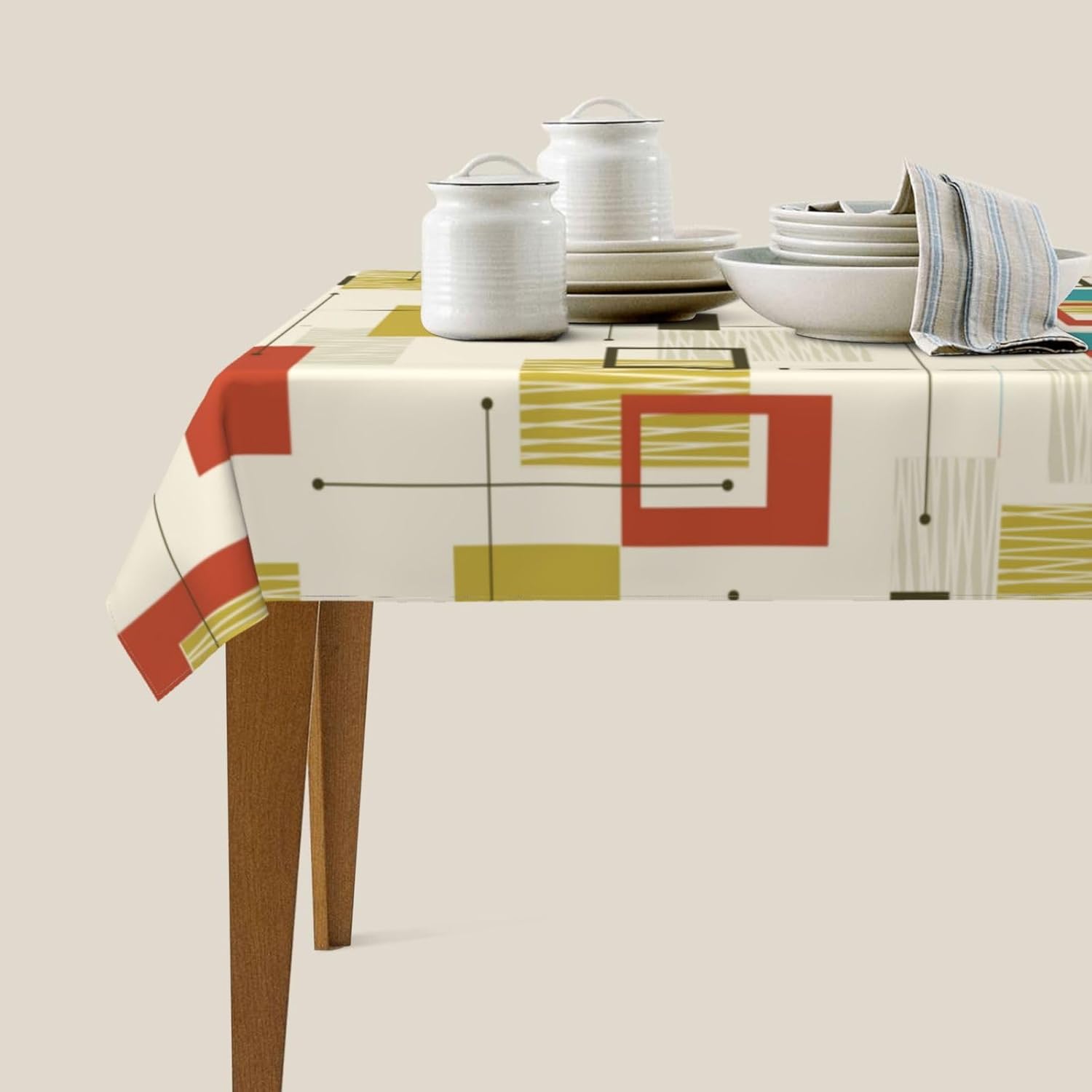 Abstract Geometric Mid Century - Century Textile & Sewing Supply review and price