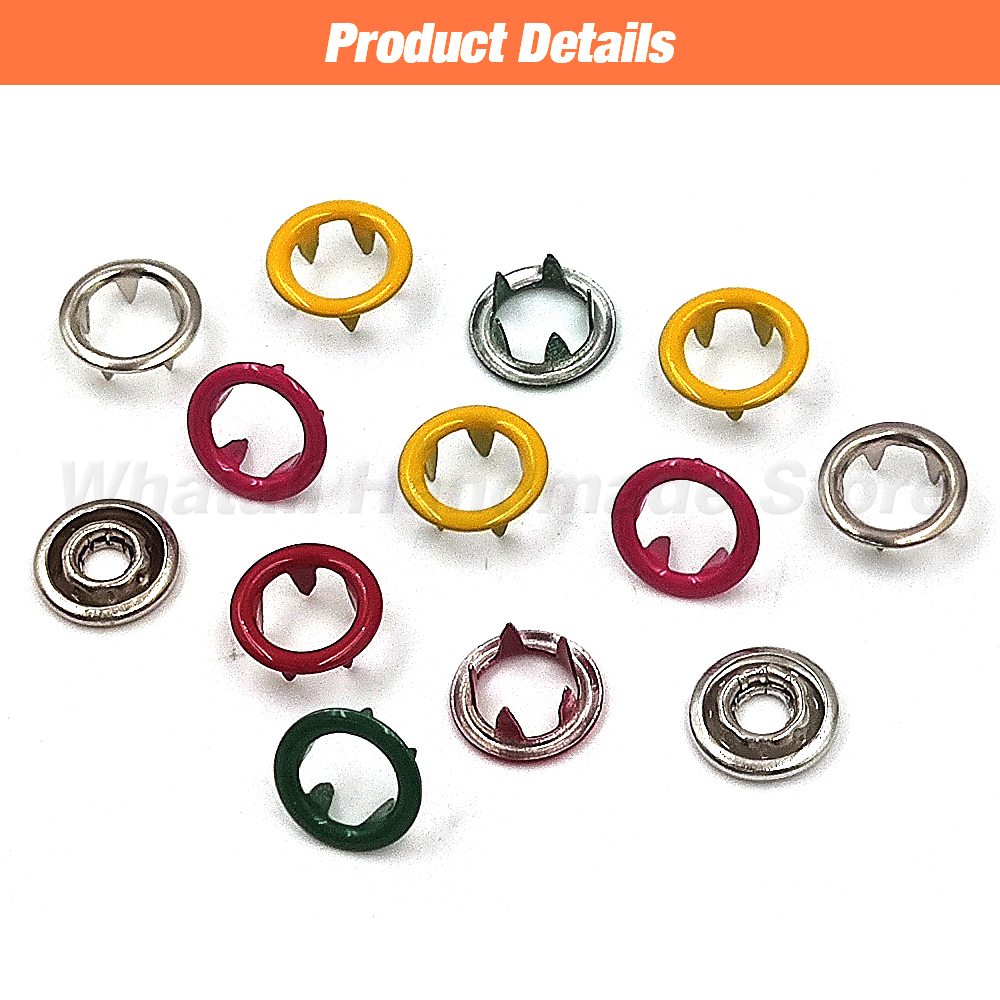 10-50 Sets 7.5/9.5/11mm Metal  - Snap Button Plier review and price