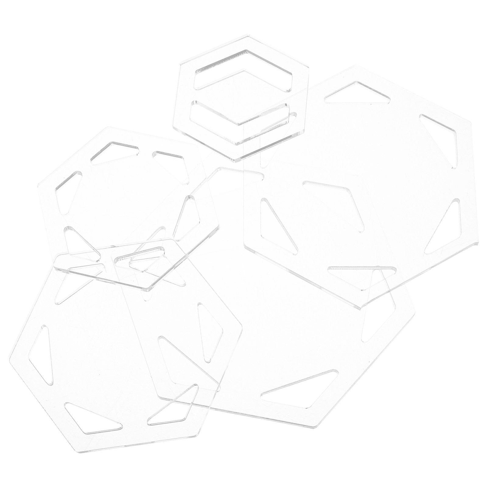 5Pcs Quilting Templates Hexago - Sewing Necessities review and price