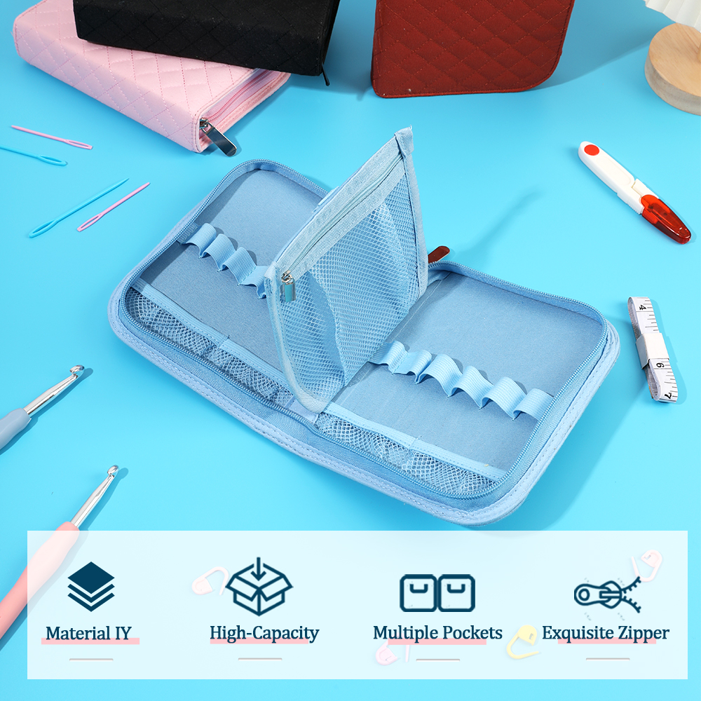 Empty Crochet Hook Storage Bag - Sewing Roll review and price