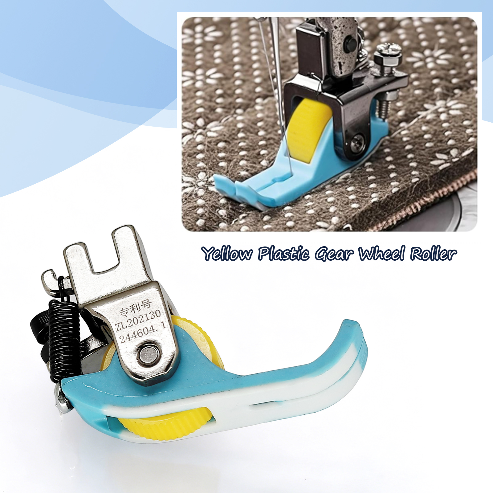 Roller Presser Foot, Heavy-Dut - Sewing Tt review and price