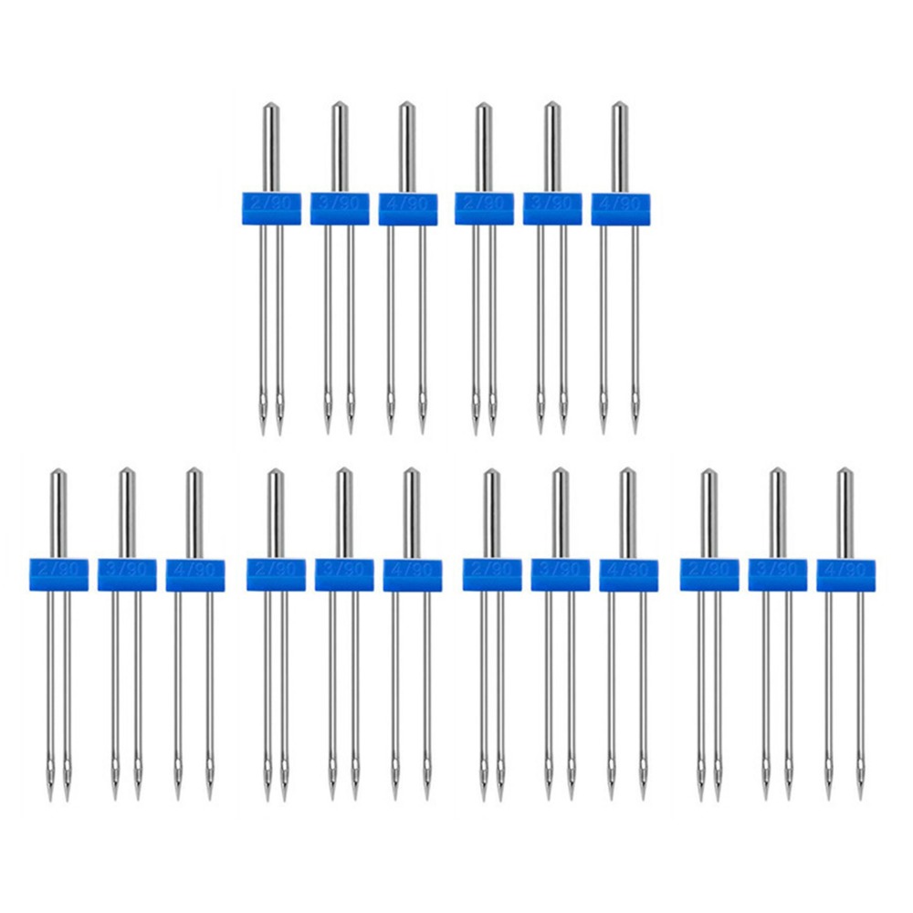 18pcs Stainless Steel Sewing M - Twin Needle Stretch review and price