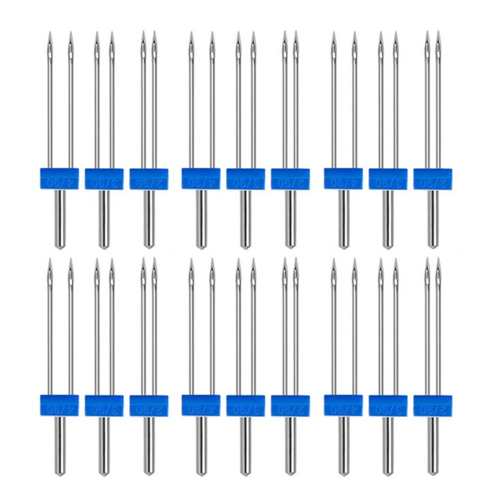 18pcs Stainless Steel Sewing M - Twin Needle Stretch review and price