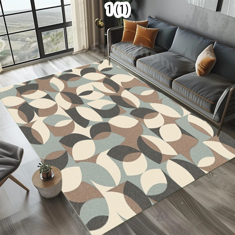 Rectangular Area Rug with Mid  - Century Textile & Sewing Supply review and price